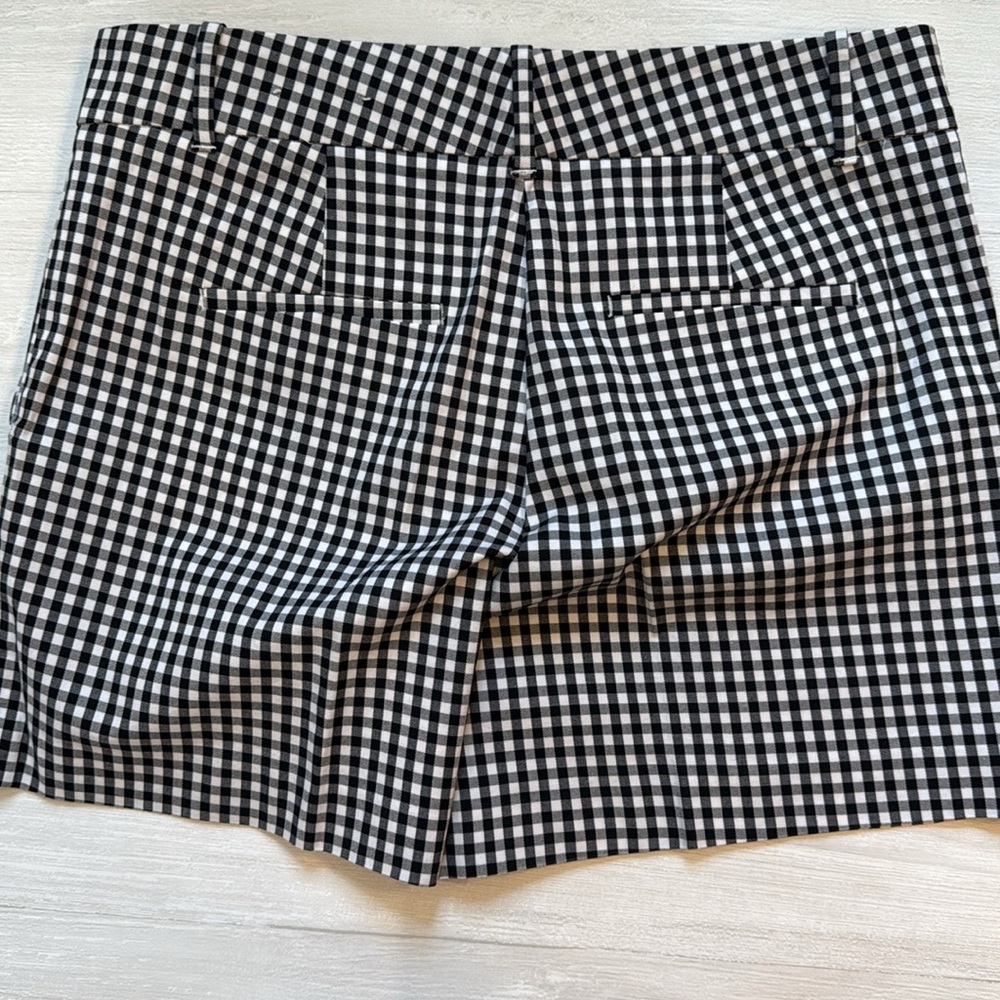 Ann Taylor Black and White Checkered Shorts - Picture 2 of 7